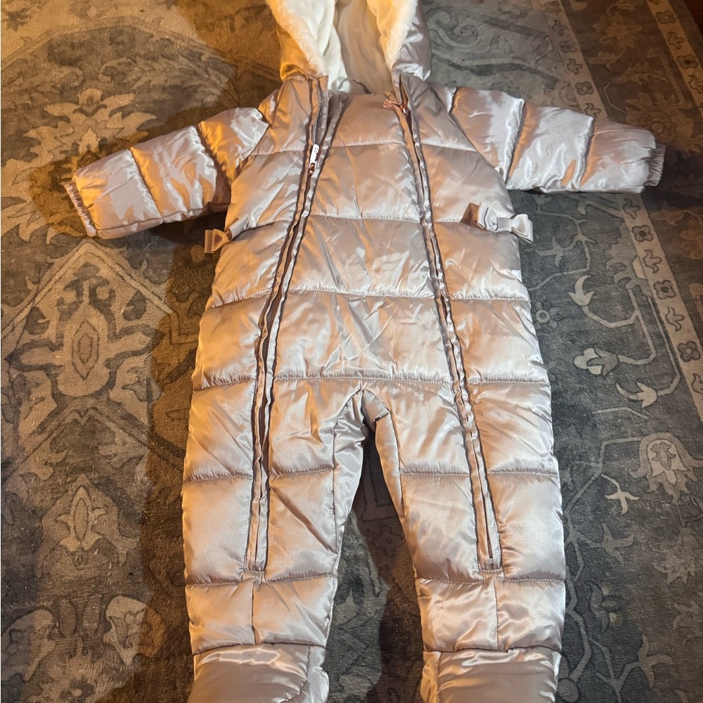 Ted baker snowsuit bunting one piece infant 9-12 months